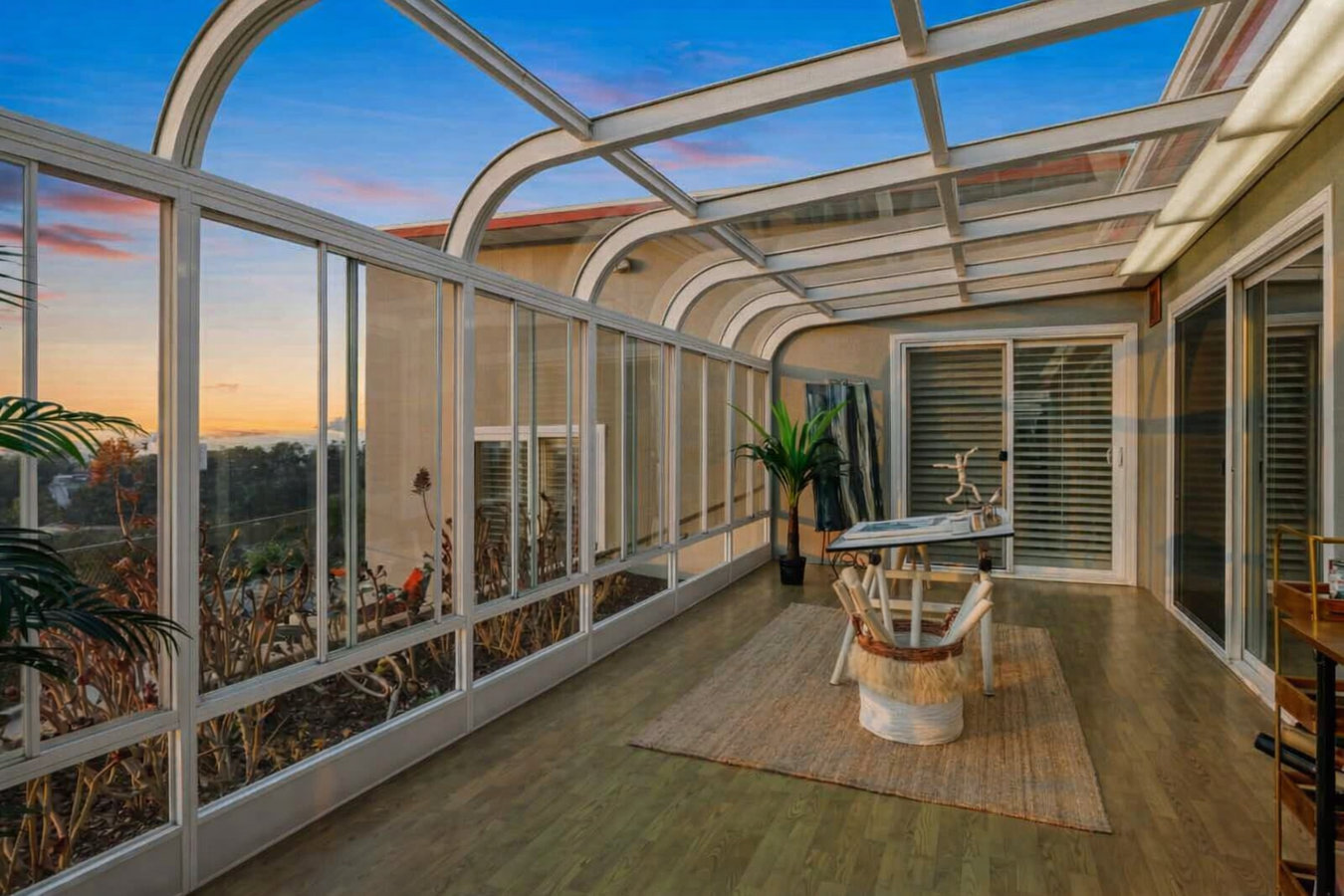 Solarium installation